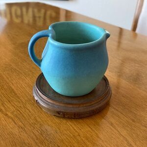 Van Briggle heart shaped creamer